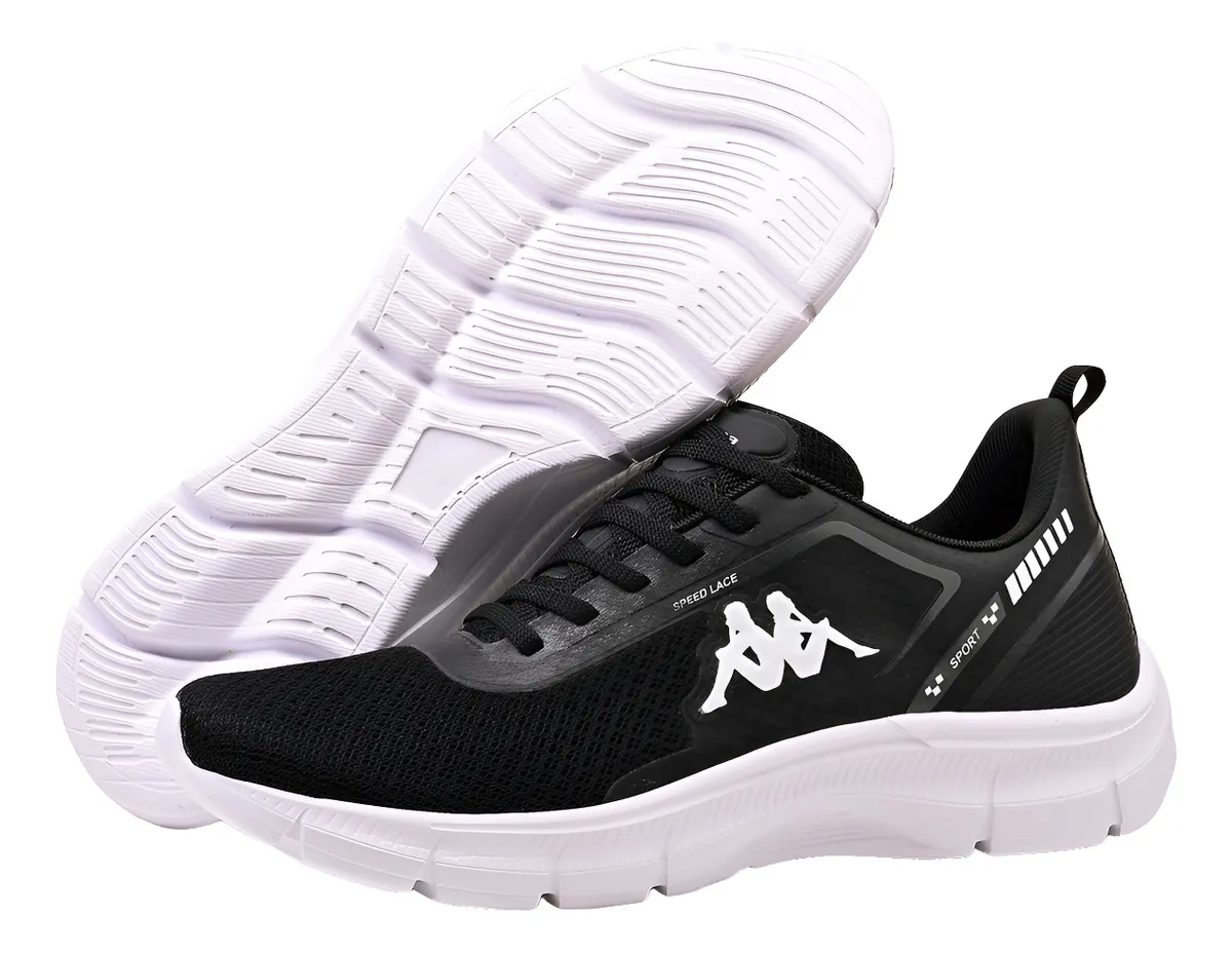 Tênis Kappa Run 200 Original Caminhada Academia