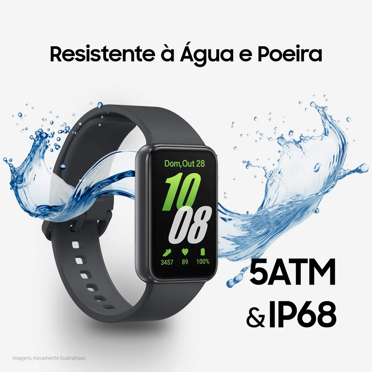 Samsung Smartwatch Galaxy Fit3 Grafite