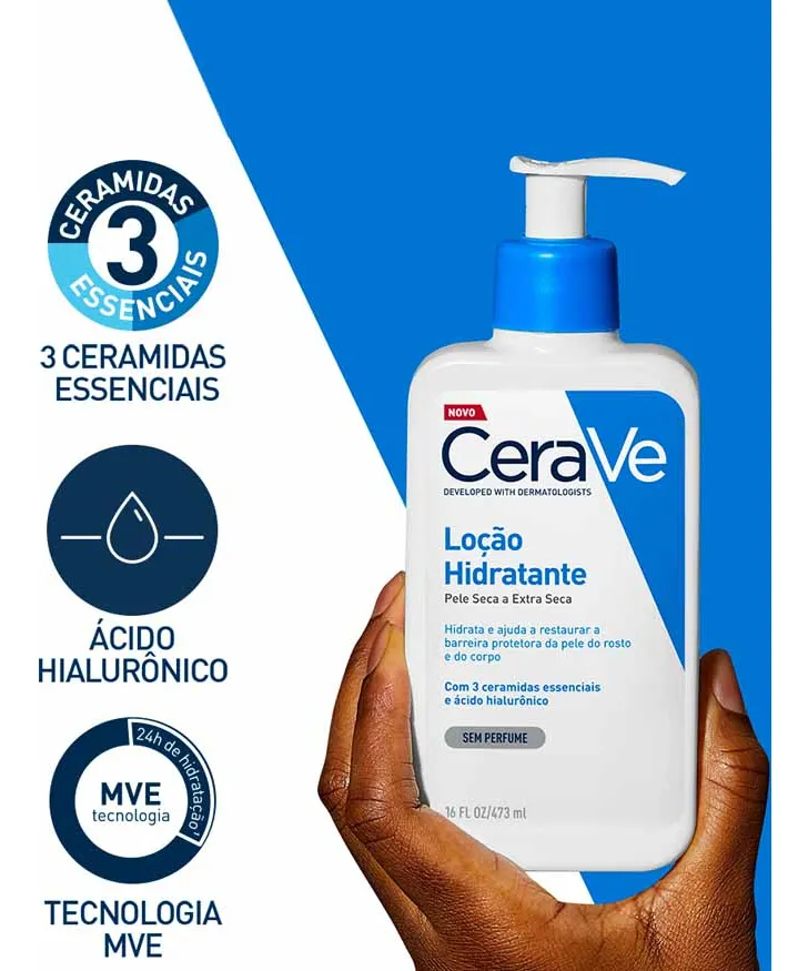 Loção Hidratante Sem Perfume 473ml CeraVe