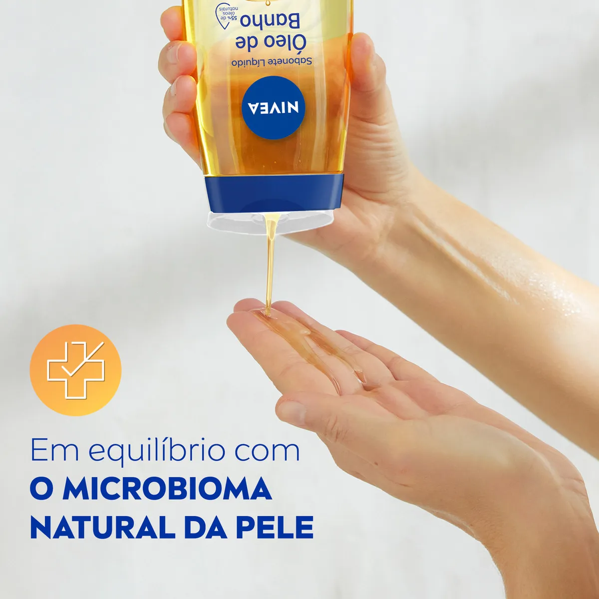 NIVEA Sabonete Líquido Corporal Óleo De Banho 200ml