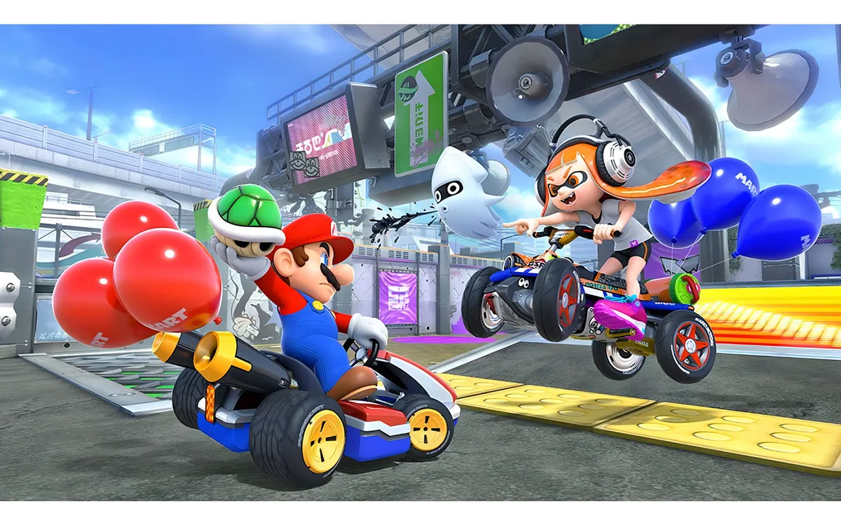 Console Switch V2 32GB + Mario Kart 8 Nintendo